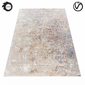 Indian woolen carpet CHROME GOLD 1-2-MULTI